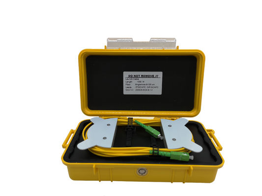 شراء صندوق كابل إطلاق الألياف البصرية OTDR 1KM SC FC LC ST G.652D Corning Single Mode التصنيع عبر الإنترنت