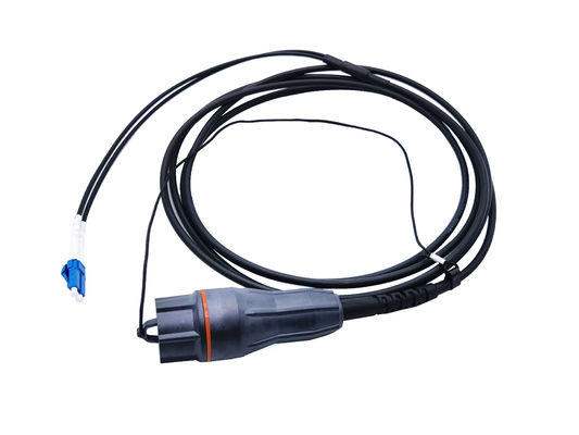شراء سلك تصحيح الألياف البصرية FTTA المقاوم للماء IP67 مقاس 4.8 مم G657A2 RRH التصنيع عبر الإنترنت