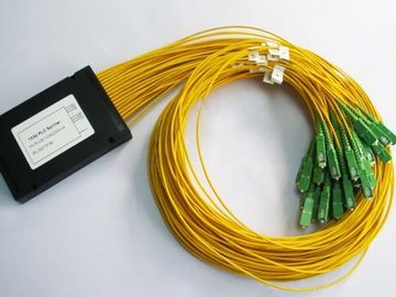 شراء LAN / WAN البسيطة وحدة الألياف البصرية PLC الفاصل blockless 0.9mm ومع SC / UPC الموصل التصنيع عبر الإنترنت
