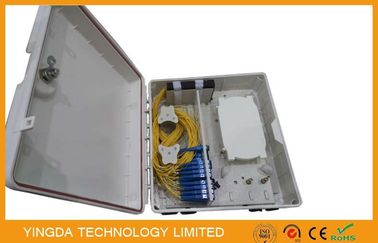 شراء مادة الكمبيوتر القطب / جدار جبل الألياف البصرية 1X 64 PLC صندوق الفاصل IP65 GPDB-S64D / 72D التصنيع عبر الإنترنت