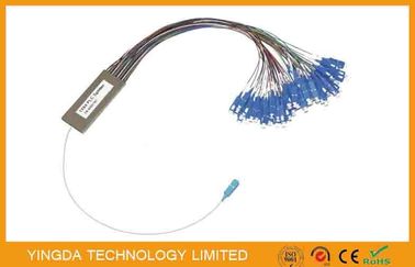 شراء OEM الألياف البصرية PLC الفاصل 1x64 1x128 2mm في كاسيت نوع التيسير بكالوريوس قانون العمل سانت موصلات التصنيع عبر الإنترنت