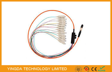 شراء ارتفاع - كثافة LC SC ST MT-RJ الخطة المتوسطة الأجل MPO كابل TIA-604-5 / الخطة المتوسطة الأجل التصحيح الحبل التصنيع عبر الإنترنت