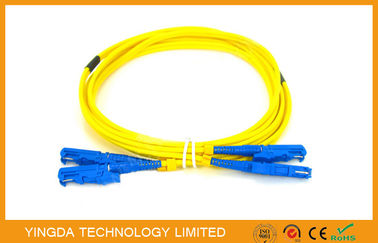 شراء R & M E2000 / UPC الألياف البصرية التصحيح الحبل ضفيرة واحدة الوضع دوبلكس 9 / 125um التصنيع عبر الإنترنت
