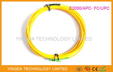 شراء 100٪ مصنع للاتصالات FTTH E2000 / APC - MU FC LC الألياف البصرية التصحيح الحبل التصنيع عبر الإنترنت