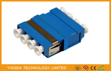 شراء FTTH الكيبل التلفزيوني LC / الألياف البصرية محول الكمبيوتر 4 الطريق الأزرق، SM / MM LC محول البصرية التصنيع عبر الإنترنت
