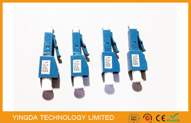 شراء ثابت نوع 10DB، 1 - 20dB المتعدد الألياف المخفف LC / PC لFTTH الكيبل التلفزيوني التصنيع عبر الإنترنت
