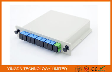 شراء الألياف البصرية PLC الفاصل 1X8 LGX الوحدة، الكيبل التلفزيوني الألياف البصرية مربع المحطة الطرفية إدراج النوع التصنيع عبر الإنترنت