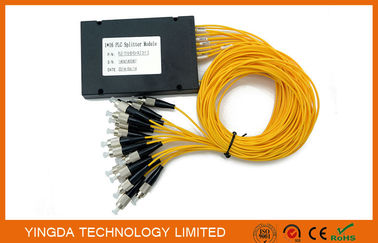 شراء عالية دقيقة شبكة الألياف الضوئية للمنازل السلبي البصرية الفاصل وحدة FC UPC SM 2.0MM التصنيع عبر الإنترنت
