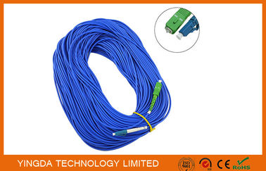 شراء SM SX SC / LC الألياف البصرية التصحيح الحبل 0.9mm و(9 / 125um)، 1.6MM، 1.8MM، 2.0MM، 3.0MM التصنيع عبر الإنترنت