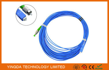 شراء APC الألياف البصرية التصحيح الحبل، FC لSC الألياف رقعة الكابل الأزرق المفردة 1.8MM LSZH التصنيع عبر الإنترنت