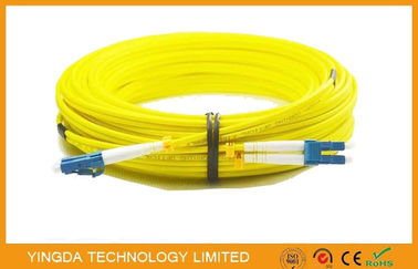 شراء LC / UPC- LC / UPC SM دوبلكس الألياف البصرية التصحيح 2.0MM الحبل مع مقطع Zipcord التصنيع عبر الإنترنت