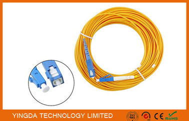 شراء LC / SC الكيبل التلفزيوني الألياف البصرية التصحيح الحبل كابل SM SX 15 متر / الألياف البصرية جمعيات التصنيع عبر الإنترنت