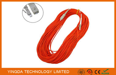 شراء LC لSC الألياف البصرية التصحيح الحبل MM50 / 125um OM2 Mulitmode PVC LSZH رقعة الكابل التصنيع عبر الإنترنت