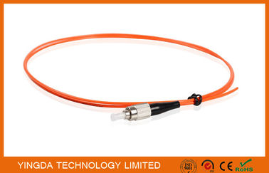 شراء متعدد الأوضاع الألياف البصرية ضفيرة FC MM 50 / 125um 2mm في 2Mtrs البسيط PVC كابلات الالياف البصرية التصنيع عبر الإنترنت
