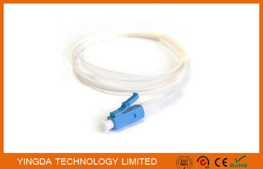 شراء LC / UPC SM SX أسلاك التوصيل المصنوعة 1.5M، الألياف البصرية أسلاك التوصيل المصنوعة LC 1.5 استعراضات منتصف المدة 900um ضيق العازلة الأبيض التصنيع عبر الإنترنت