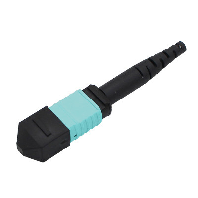 شراء مركز البيانات MPO MTP موصلات الألياف البصرية 8 12 24 ألياف أنثى ذكر SM MM التصنيع عبر الإنترنت