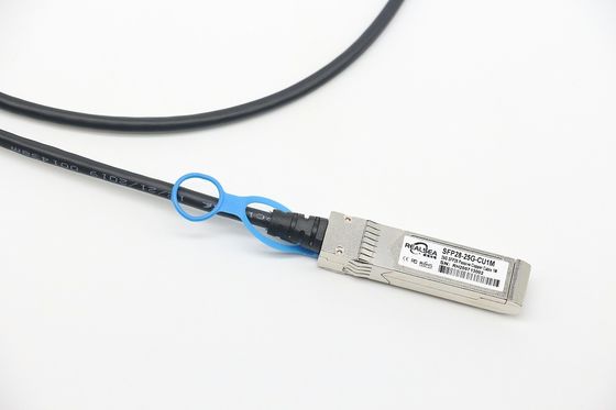 حلول منخفضة التكلفة 25GBASE SFP28 كابل DAC 3 متر كابل ثنائي محوري سلبي لـ 25G Ethernet