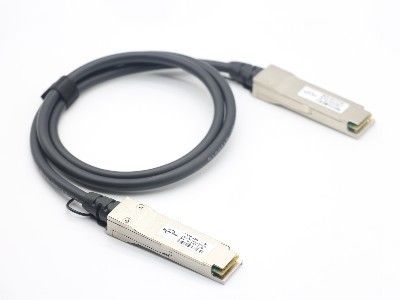 40G SFP كابل DAC QSFP+ إلى QSFP+ كابل النحاس السلبي PVC الأسود
