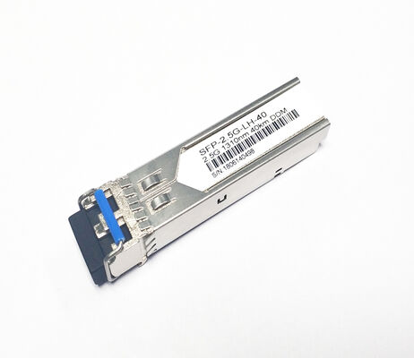 2.5G BiDi SFP 1310nm 40KM SingleMode ثنائي الألياف LC SMF وحدة استقبال SFP-2.5G-LH-40