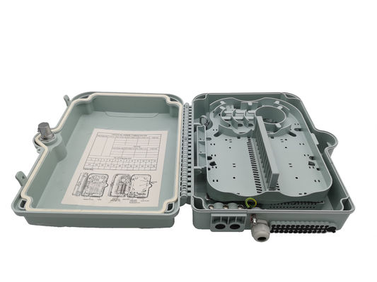 24 مركزًا خارجيًا متوسط ​​المدى للوصول إلى صندوق مقسم الألياف البصرية FTTH GPON CTO IP65
